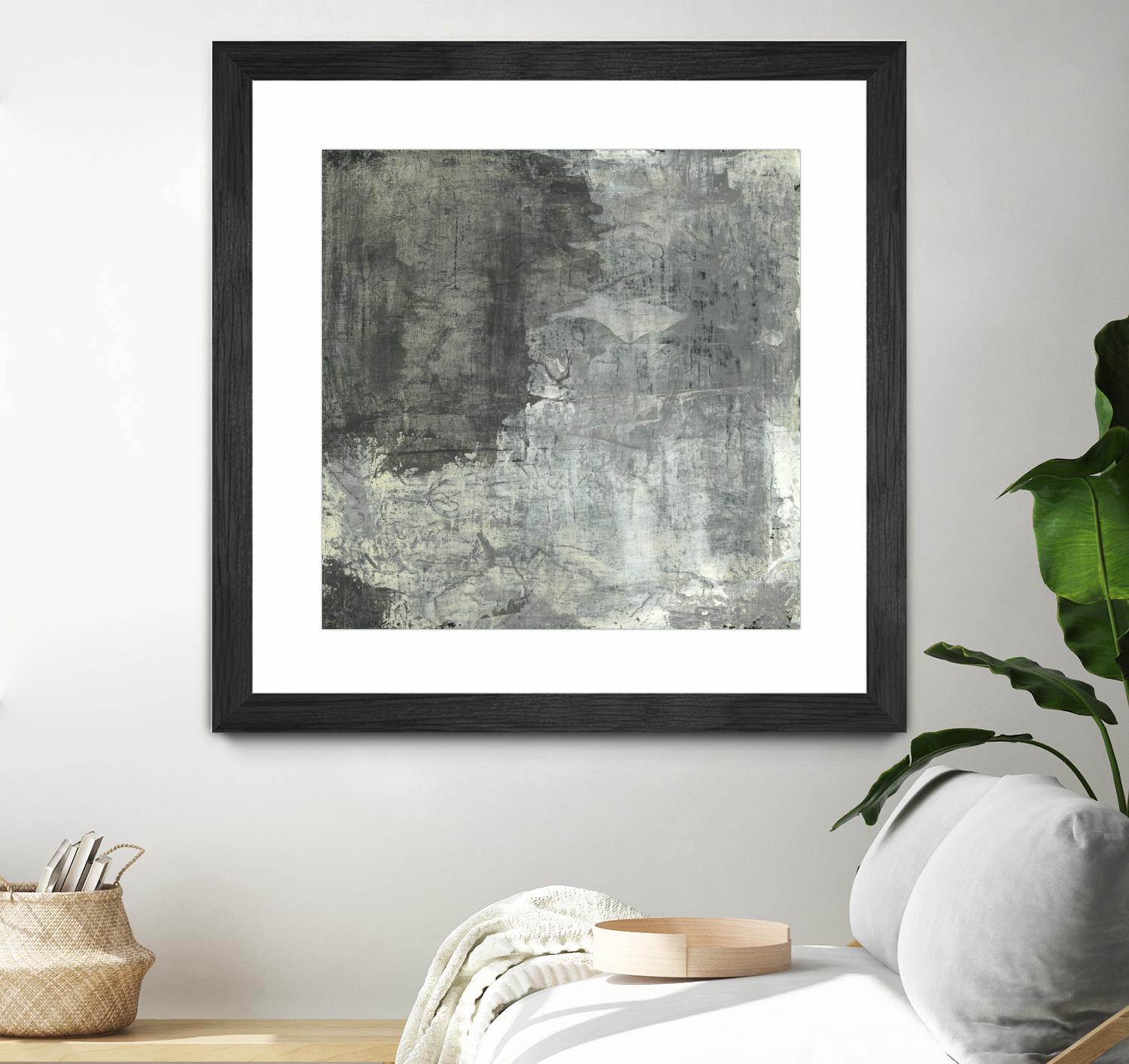 Gray Abstract II by Elena Ray on GIANT ART - black abstract