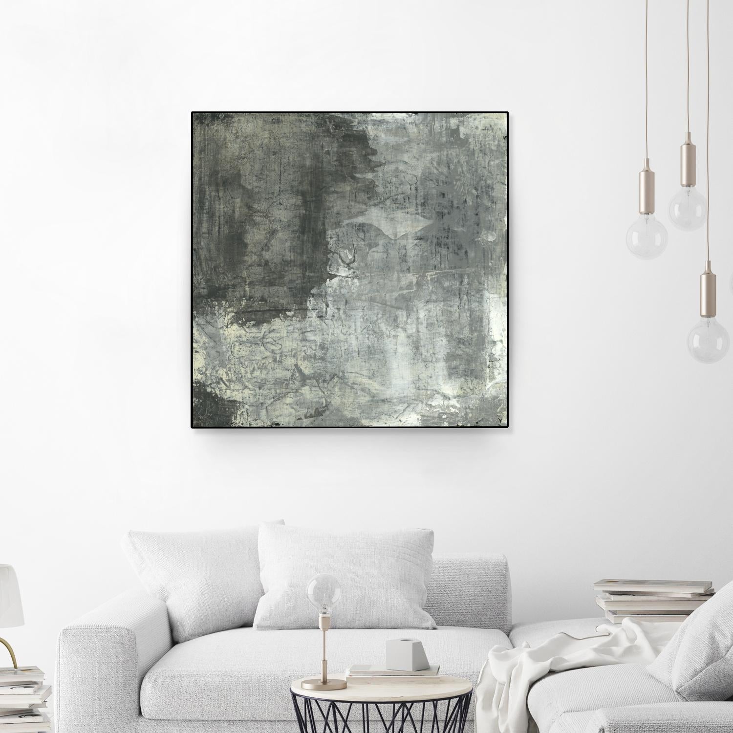 Gray Abstract II by Elena Ray on GIANT ART - black abstract