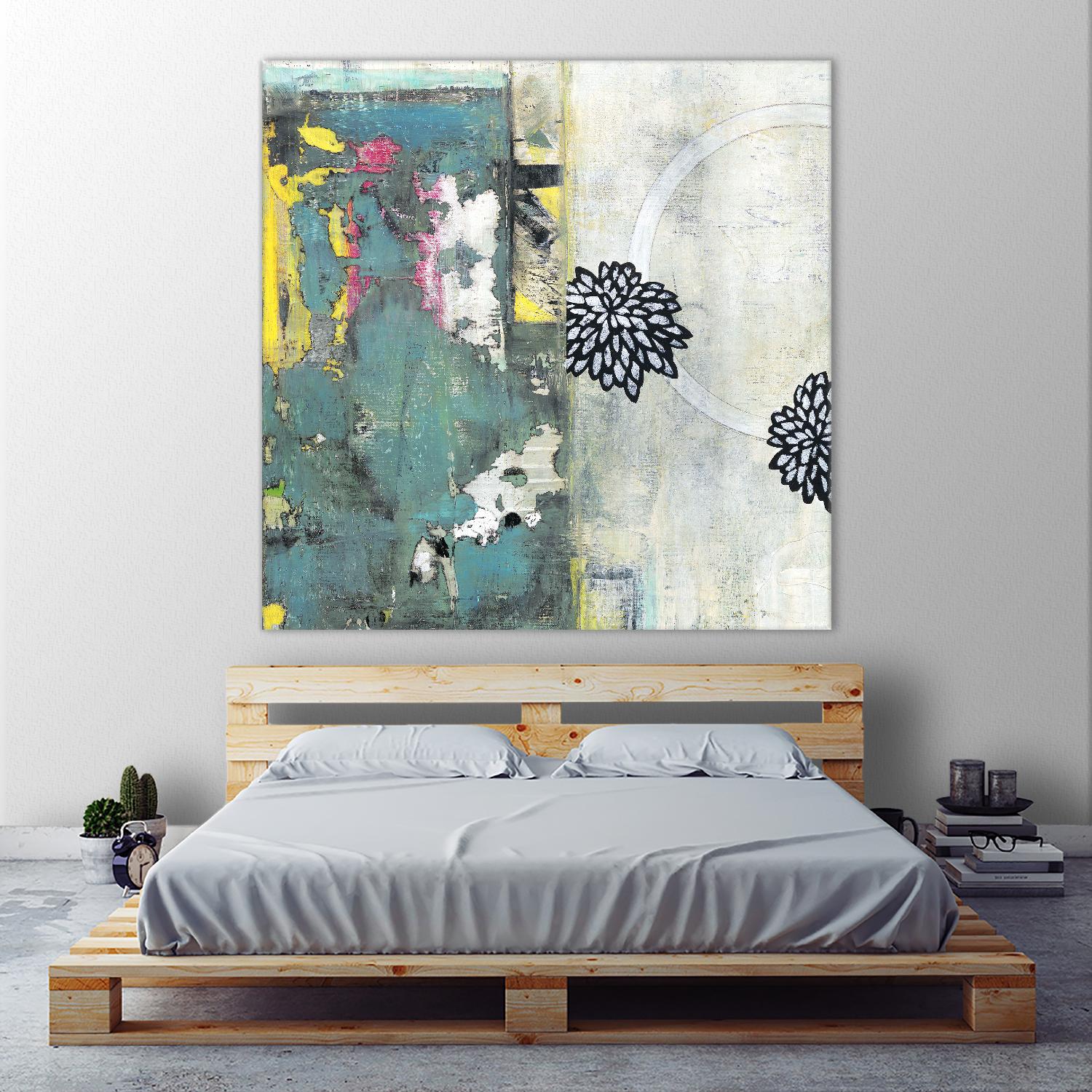 After the Winter I by Jodi Fuchs on GIANT ART - green abstract