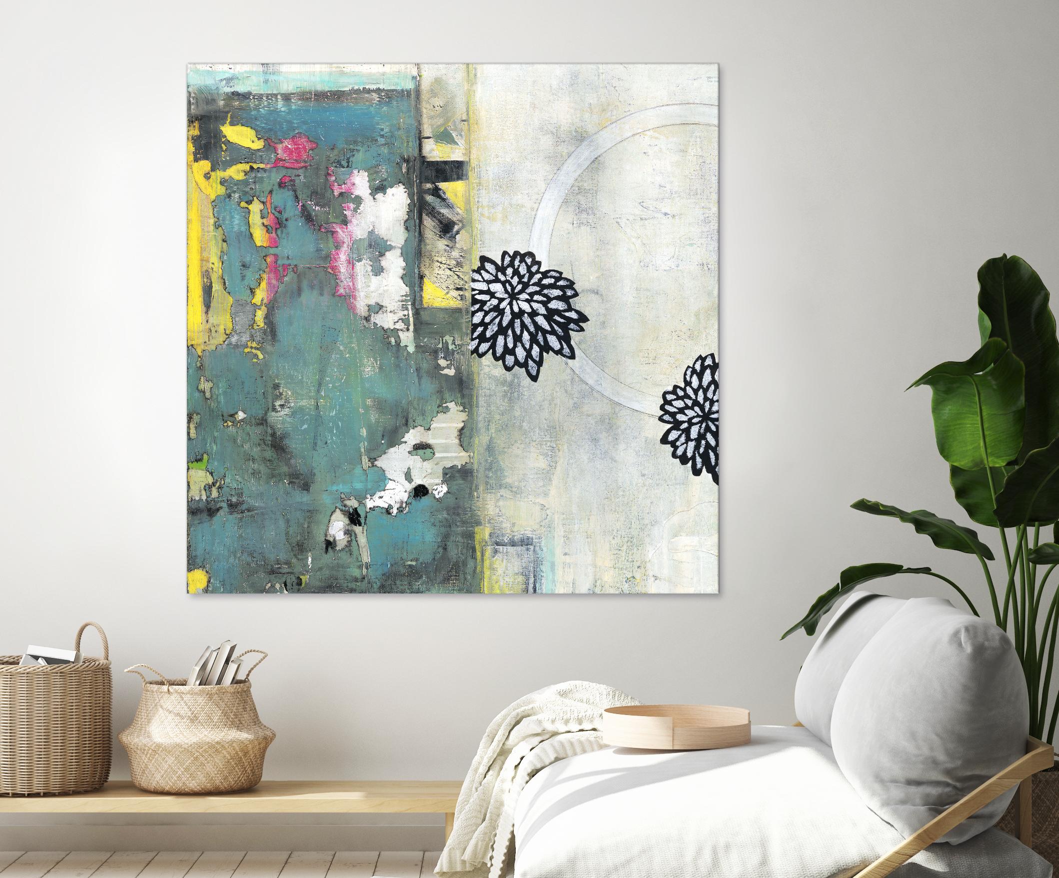 After the Winter I by Jodi Fuchs on GIANT ART - green abstract