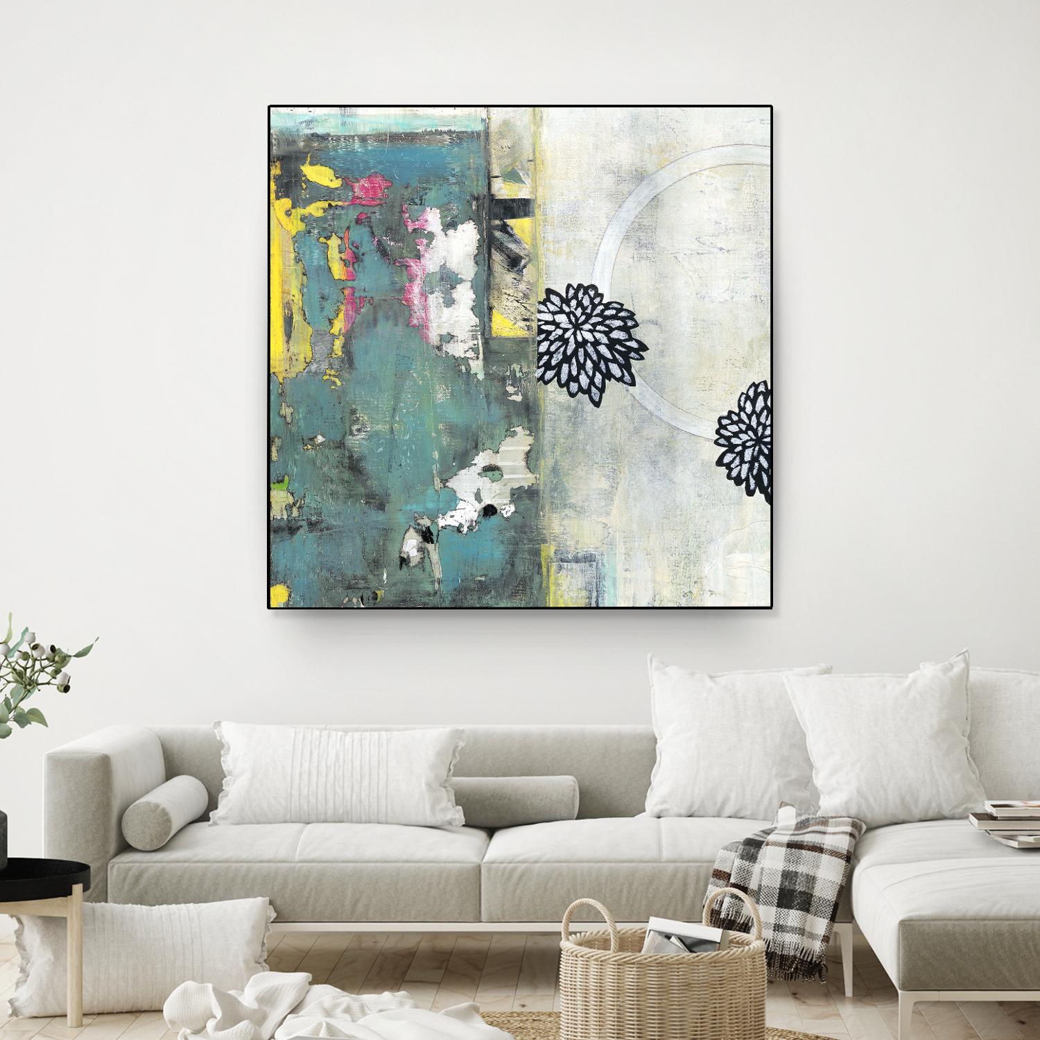 After the Winter I by Jodi Fuchs on GIANT ART - green abstract