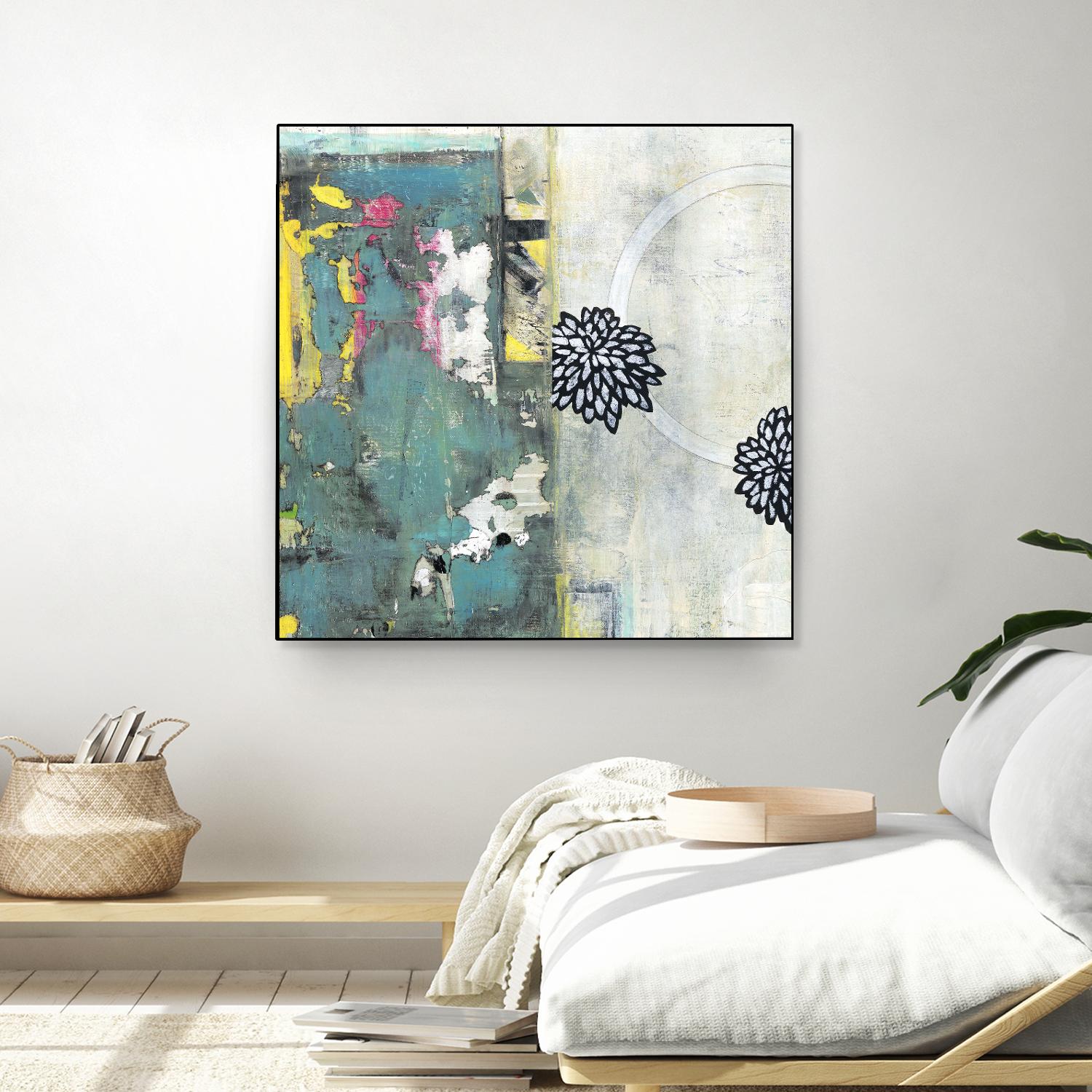 After the Winter I by Jodi Fuchs on GIANT ART - green abstract