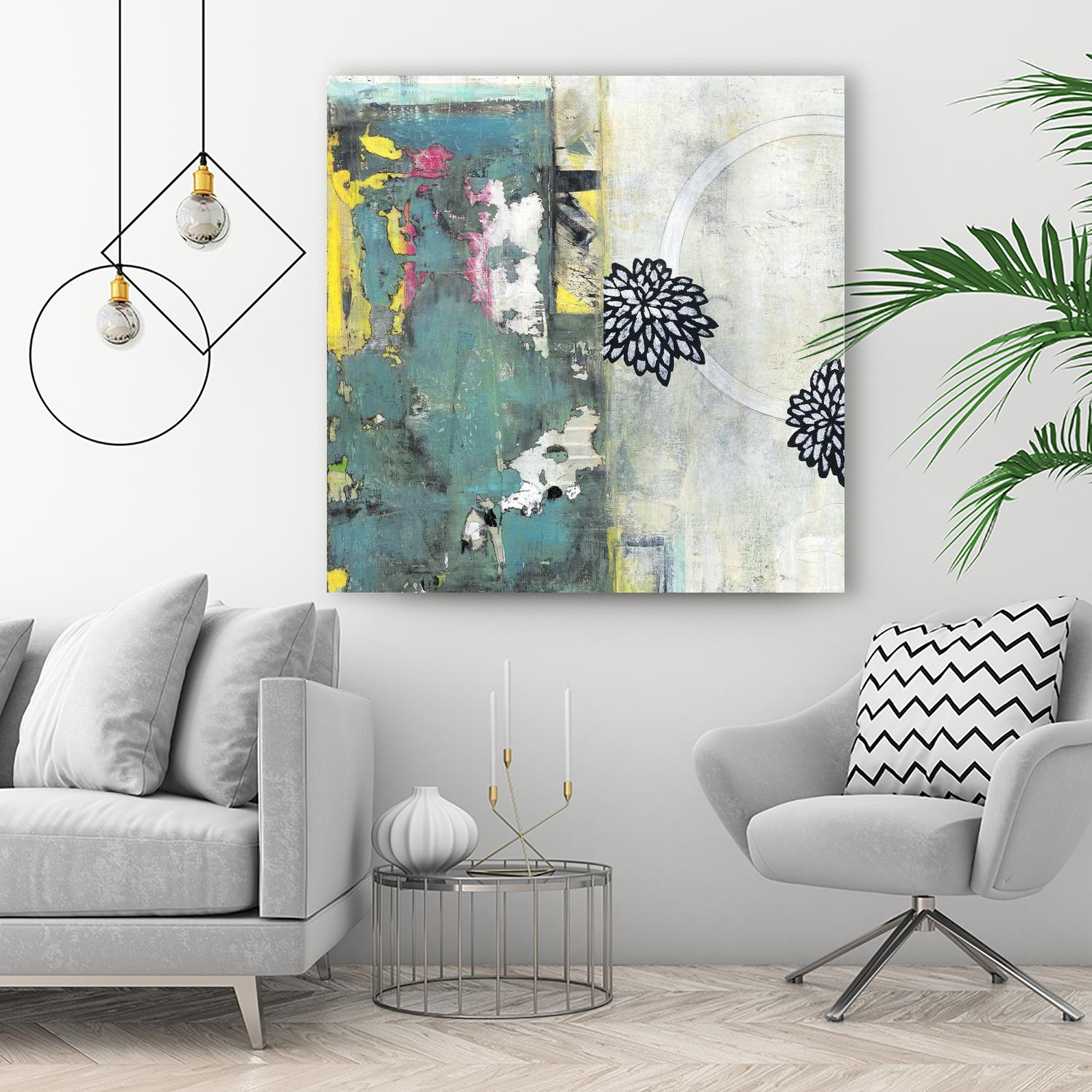 After the Winter I by Jodi Fuchs on GIANT ART - green abstract