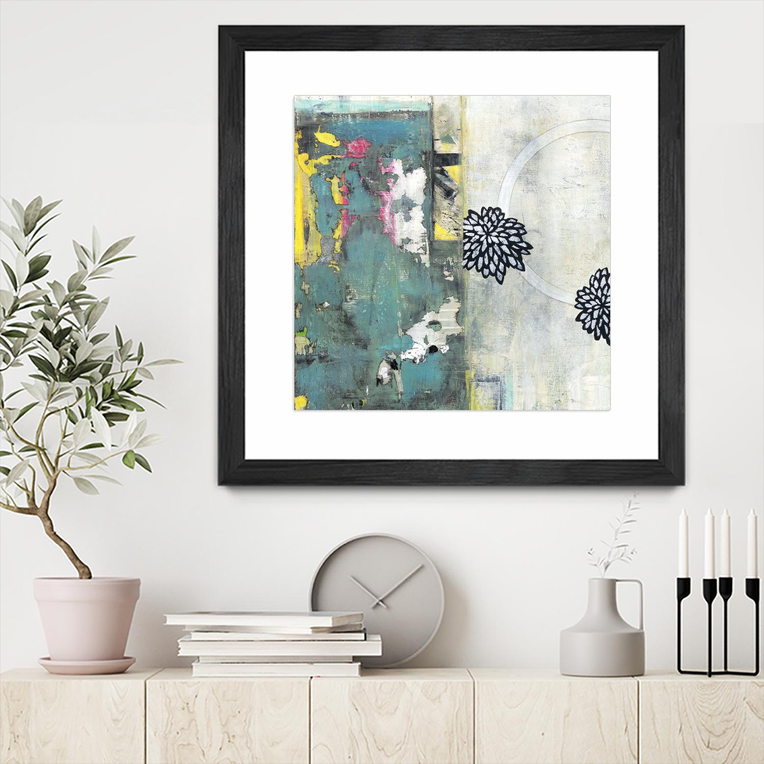 After the Winter I by Jodi Fuchs on GIANT ART - green abstract