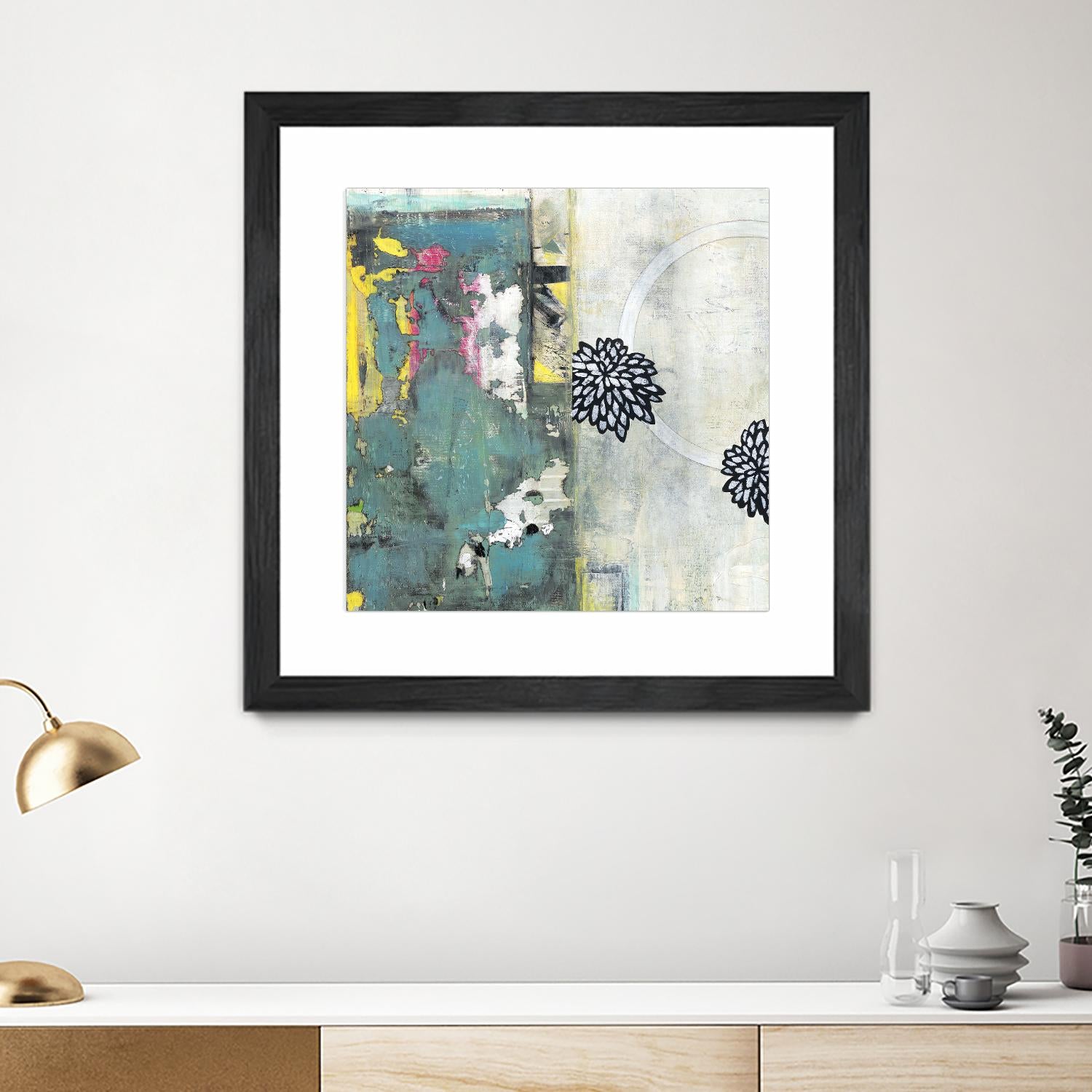 After the Winter I by Jodi Fuchs on GIANT ART - green abstract