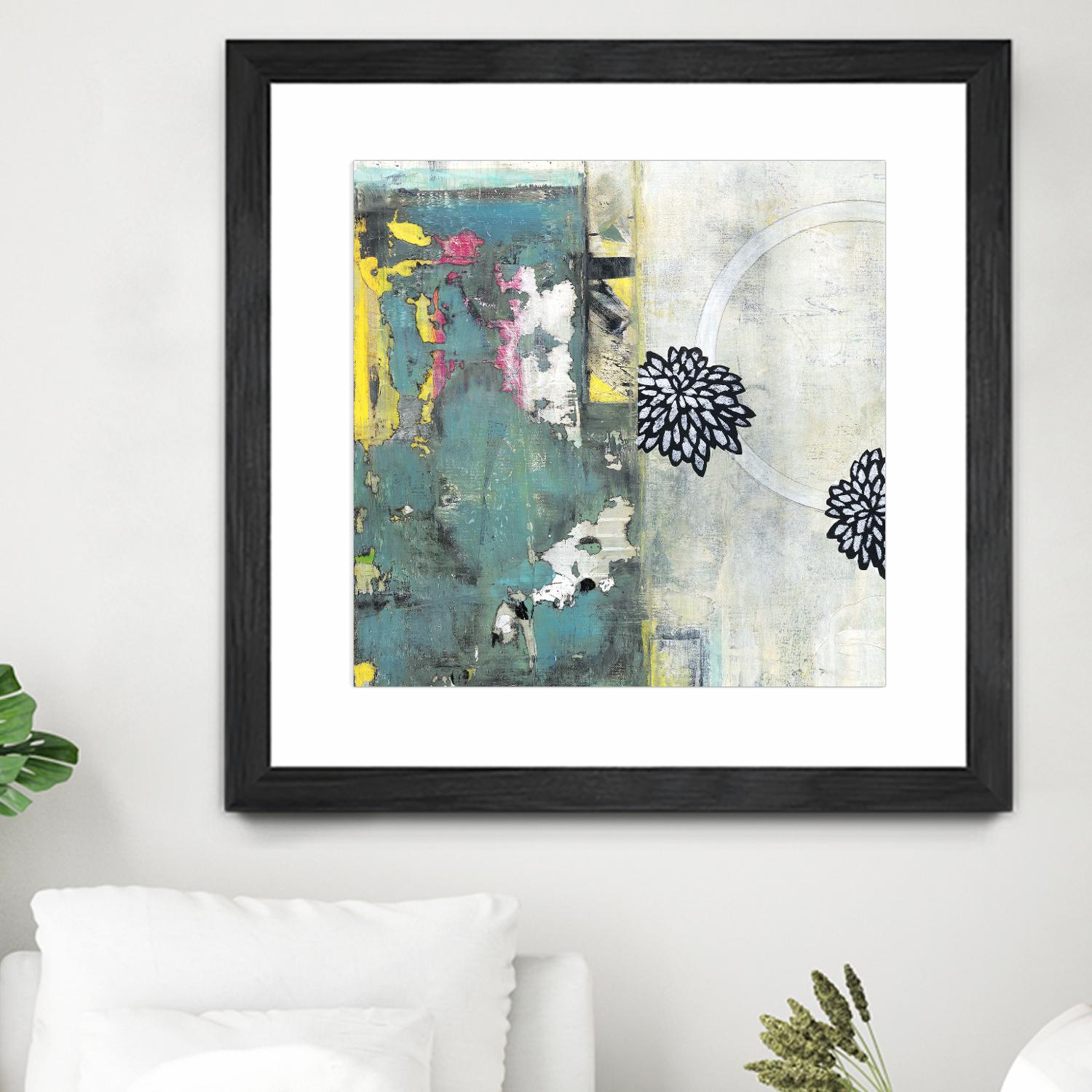 After the Winter I by Jodi Fuchs on GIANT ART - green abstract