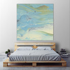 Waters Edge III by Alicia Ludwig on GIANT ART - green abstract