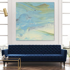 Waters Edge III by Alicia Ludwig on GIANT ART - green abstract