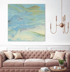 Waters Edge III by Alicia Ludwig on GIANT ART - green abstract