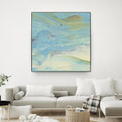 Waters Edge III by Alicia Ludwig on GIANT ART - green abstract