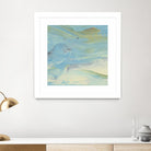 Waters Edge III by Alicia Ludwig on GIANT ART - green abstract