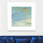 Waters Edge III by Alicia Ludwig on GIANT ART - green abstract