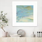 Waters Edge III by Alicia Ludwig on GIANT ART - green abstract