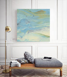 Waters Edge III by Alicia Ludwig on GIANT ART - green abstract