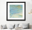 Waters Edge III by Alicia Ludwig on GIANT ART - green abstract