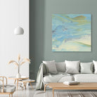 Waters Edge III by Alicia Ludwig on GIANT ART - green abstract