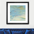 Waters Edge III by Alicia Ludwig on GIANT ART - green abstract