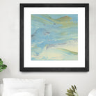 Waters Edge III by Alicia Ludwig on GIANT ART - green abstract