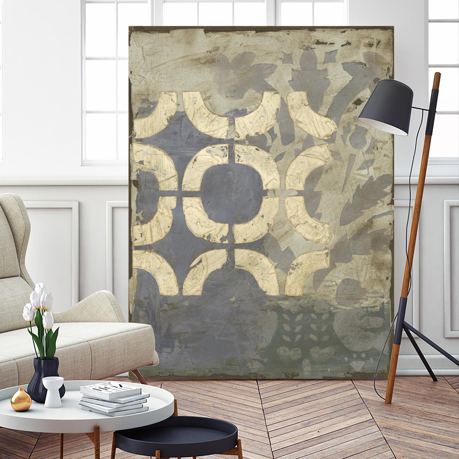 Wisteria II by Megan Meagher on GIANT ART - pink abstract