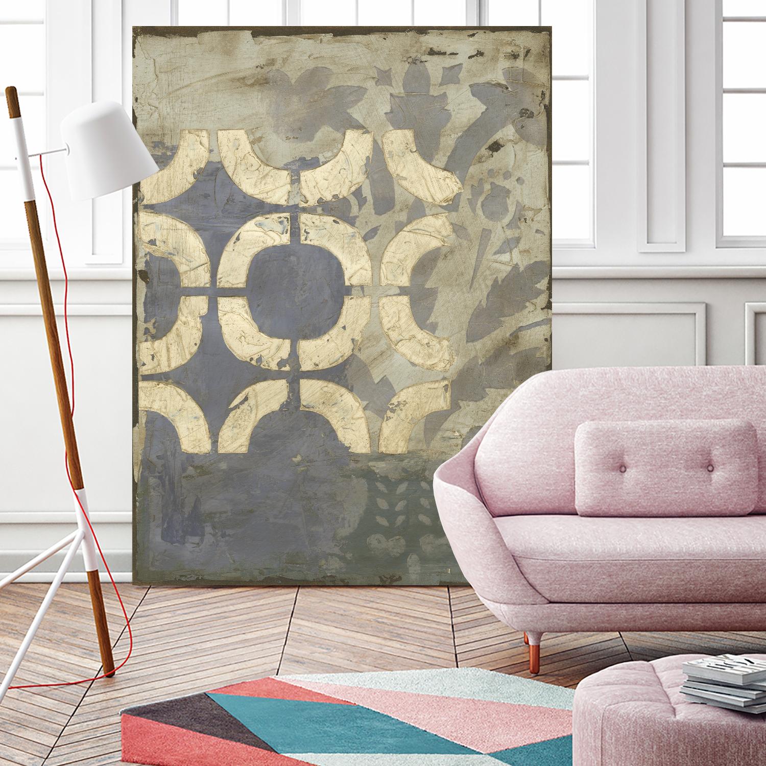 Wisteria II by Megan Meagher on GIANT ART - pink abstract