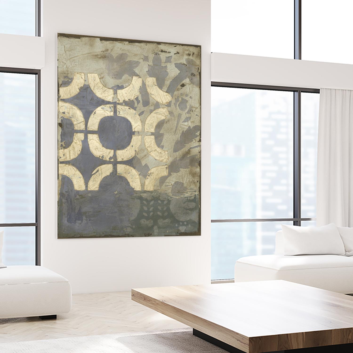 Wisteria II by Megan Meagher on GIANT ART - pink abstract