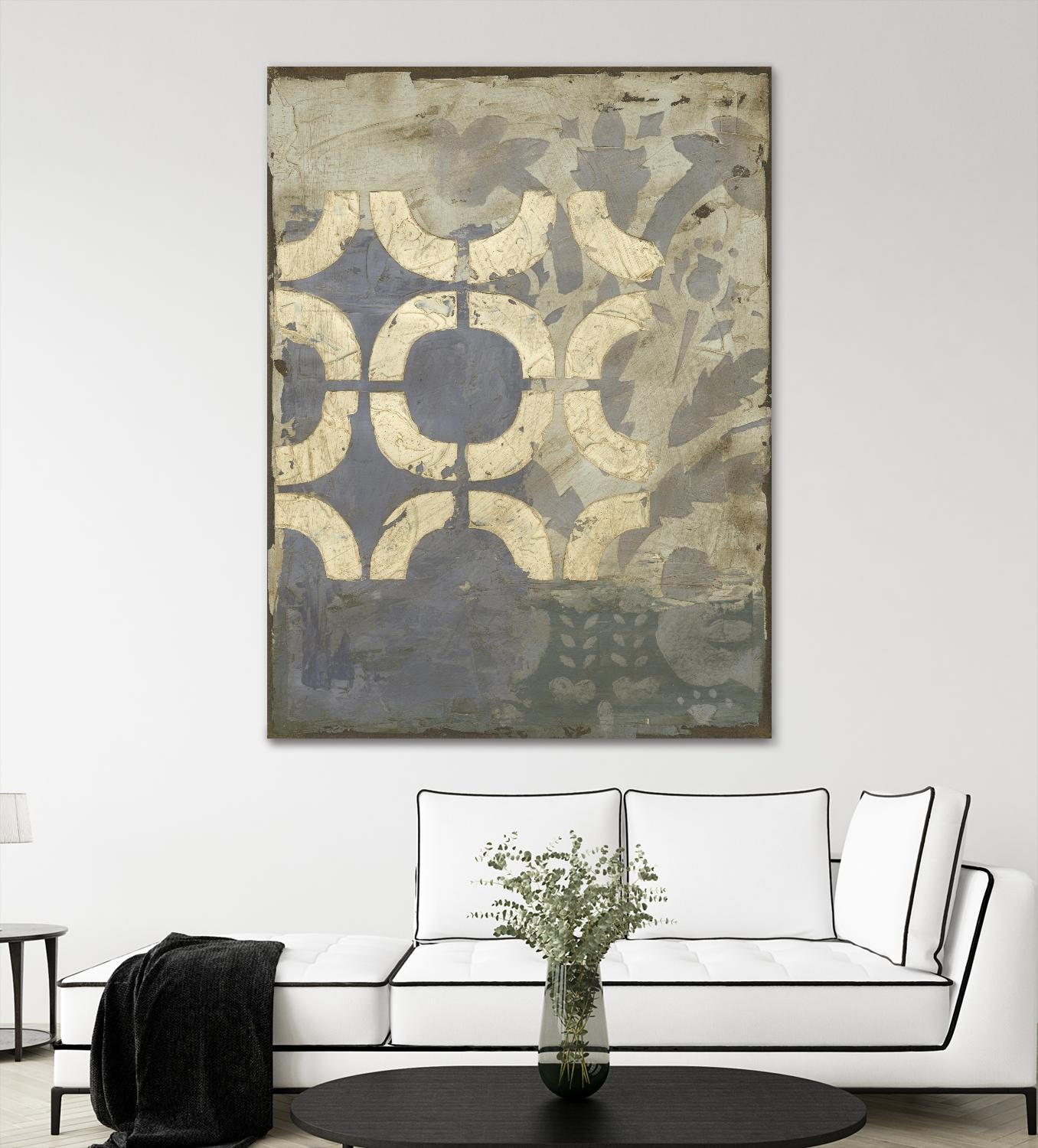 Wisteria II by Megan Meagher on GIANT ART - pink abstract