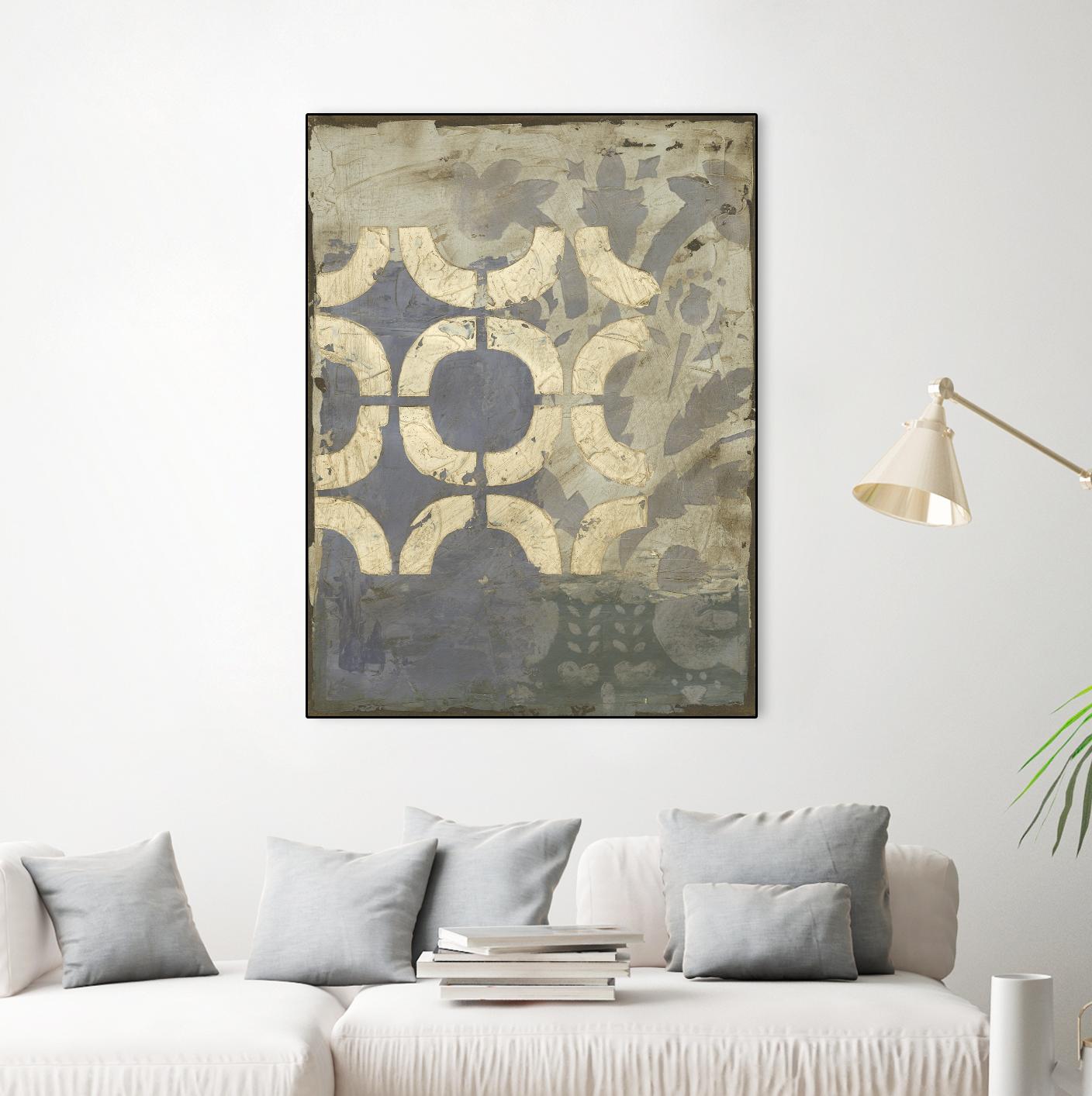 Wisteria II by Megan Meagher on GIANT ART - pink abstract