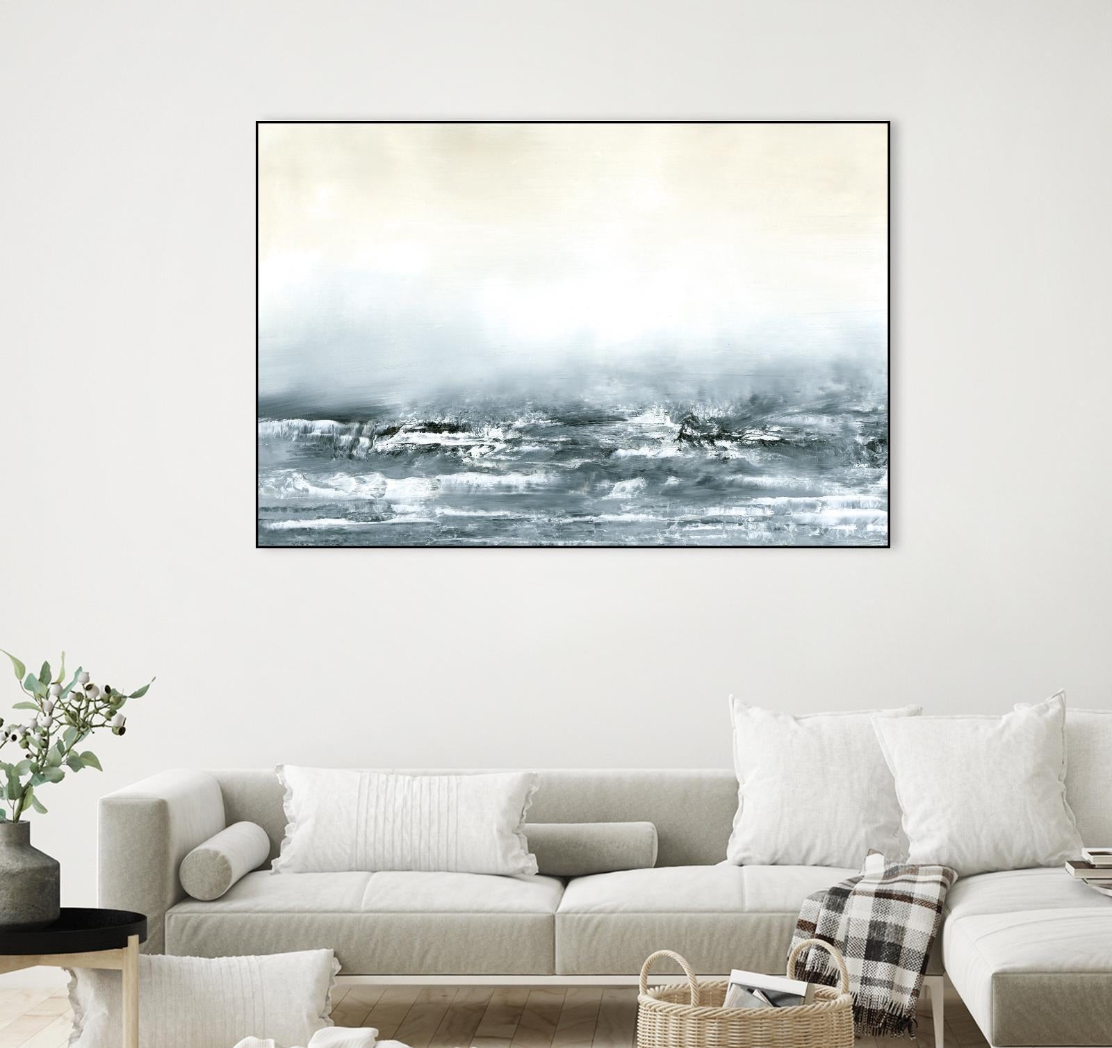 Sea View V by Sharon Gordon on GIANT ART - brown abstract