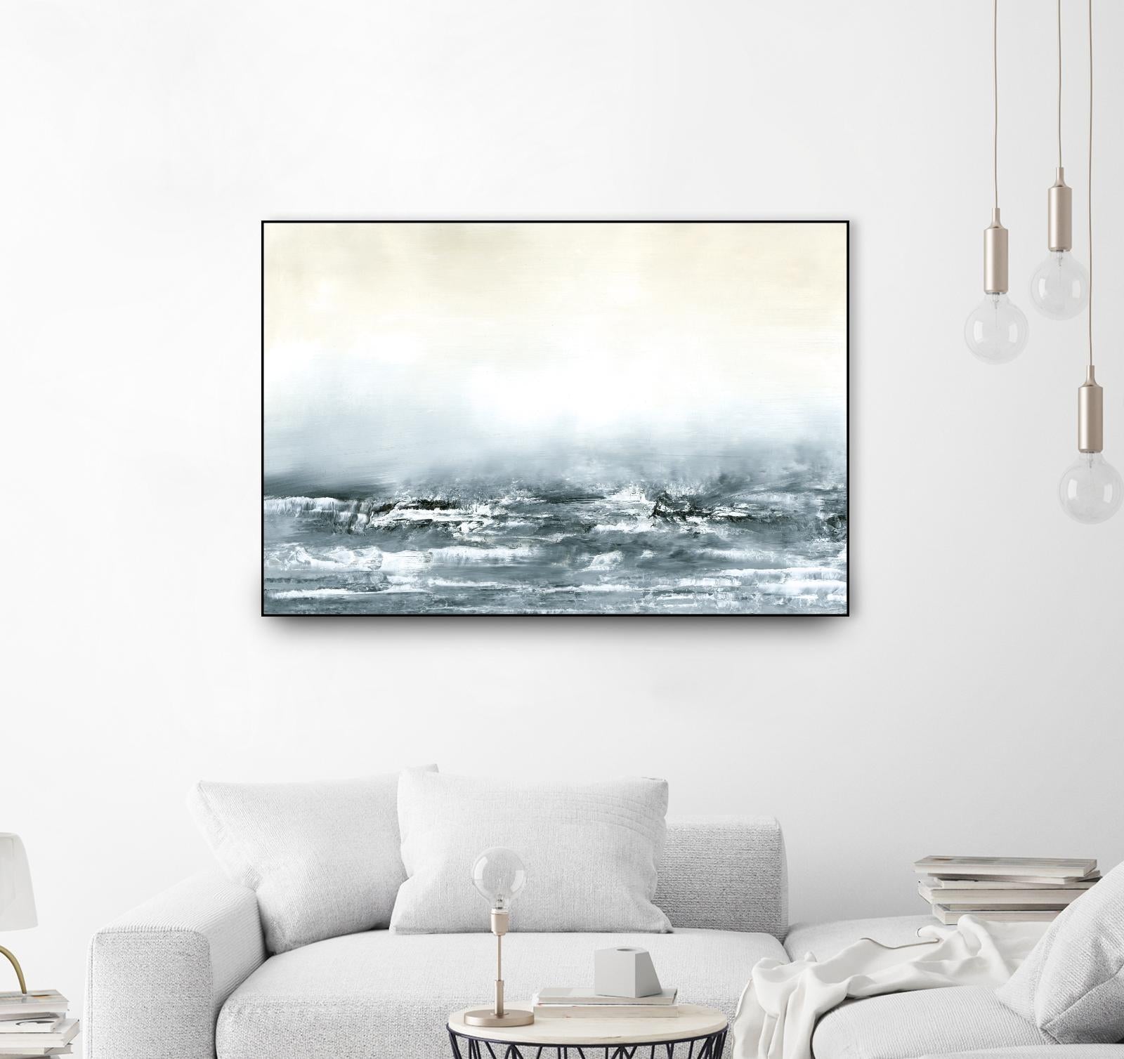 Sea View V by Sharon Gordon on GIANT ART - brown abstract