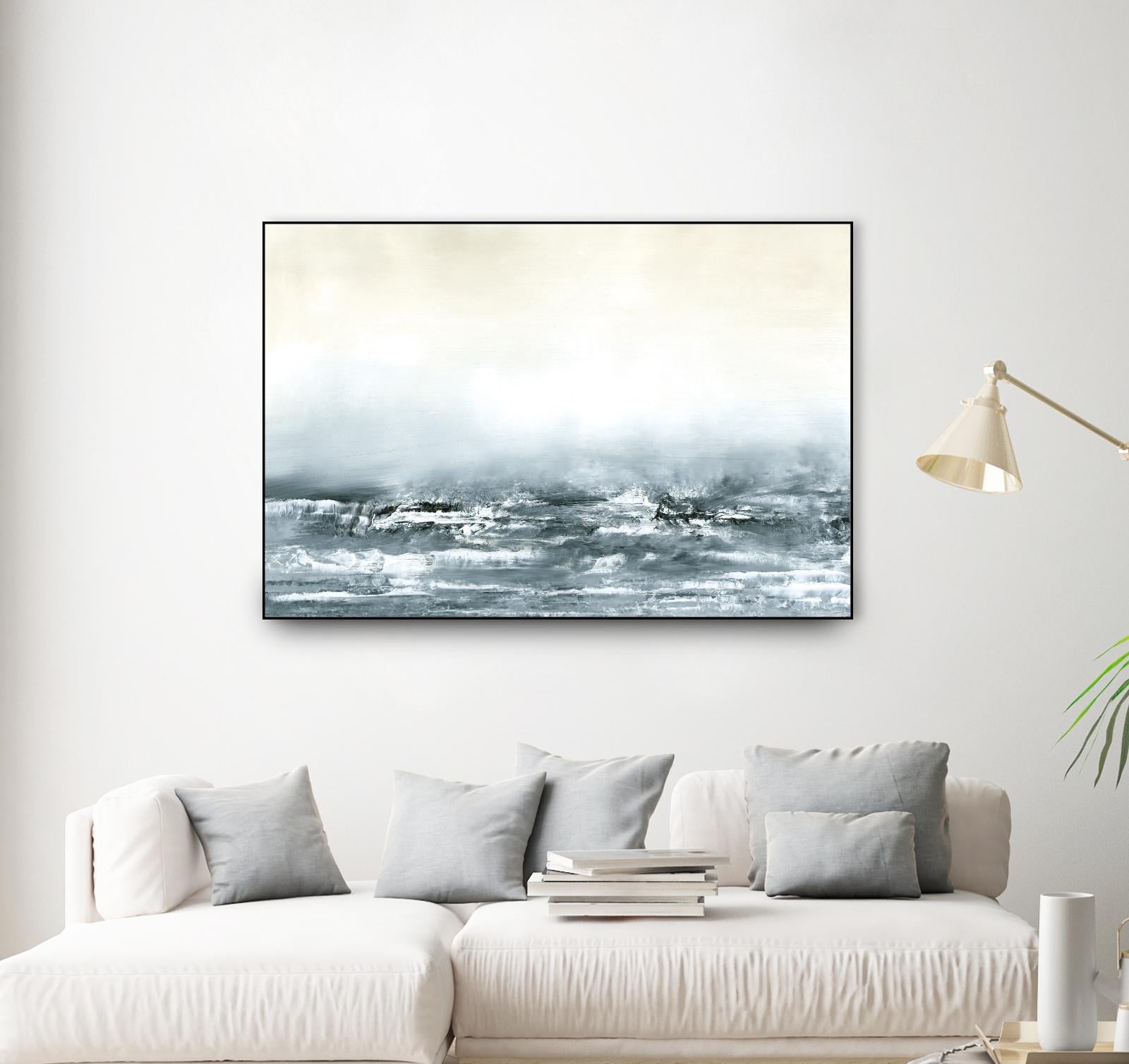 Sea View V by Sharon Gordon on GIANT ART - brown abstract