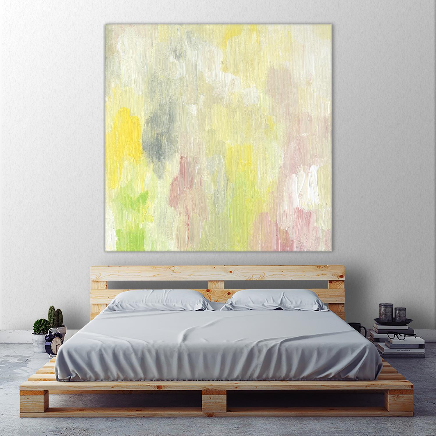 Buoyant Awakening II by Lisa Choate on GIANT ART - pink abstract