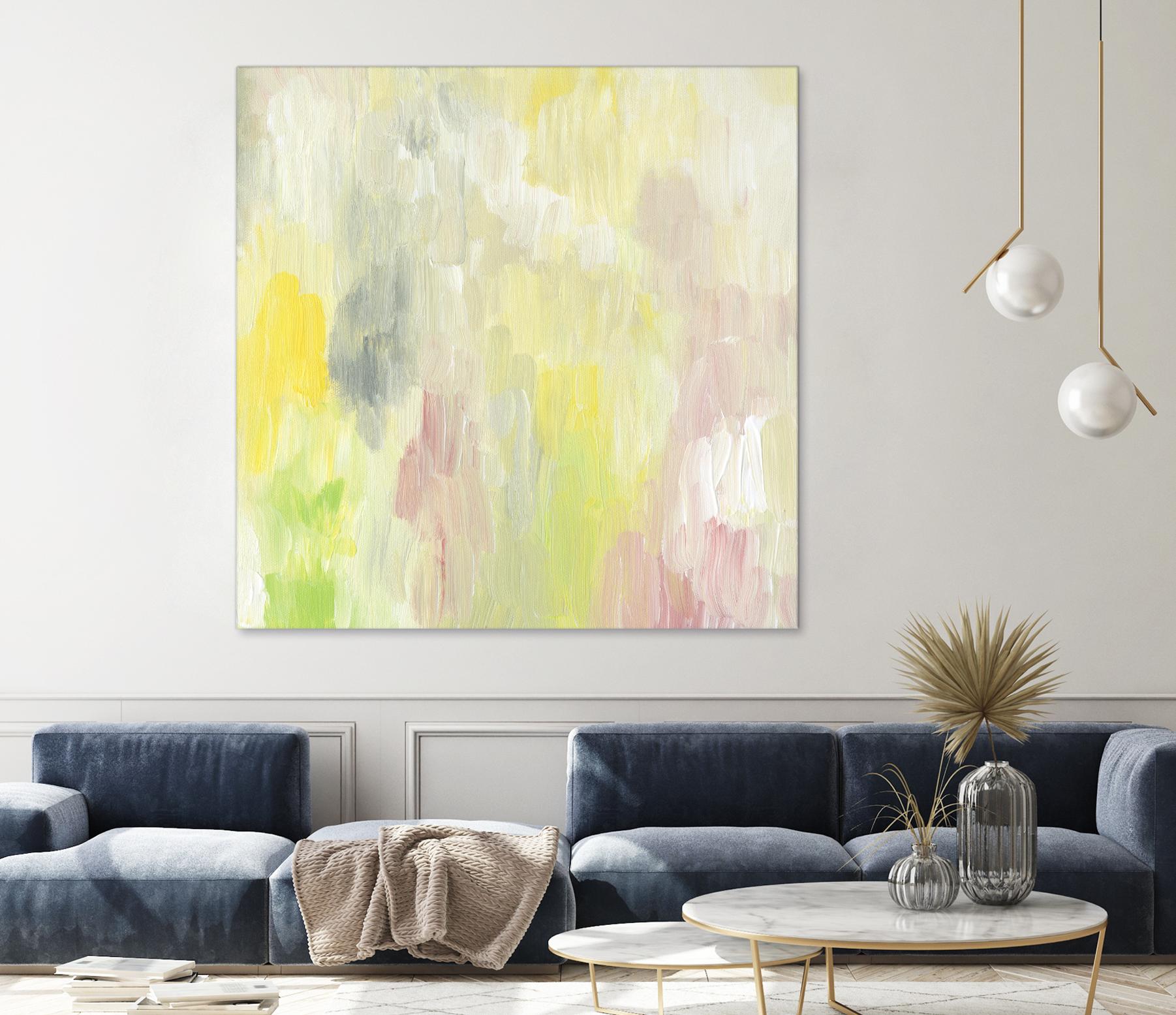 Buoyant Awakening II by Lisa Choate on GIANT ART - pink abstract