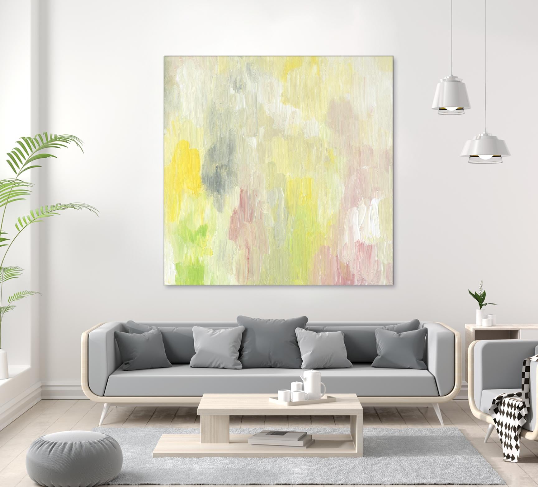 Buoyant Awakening II by Lisa Choate on GIANT ART - pink abstract