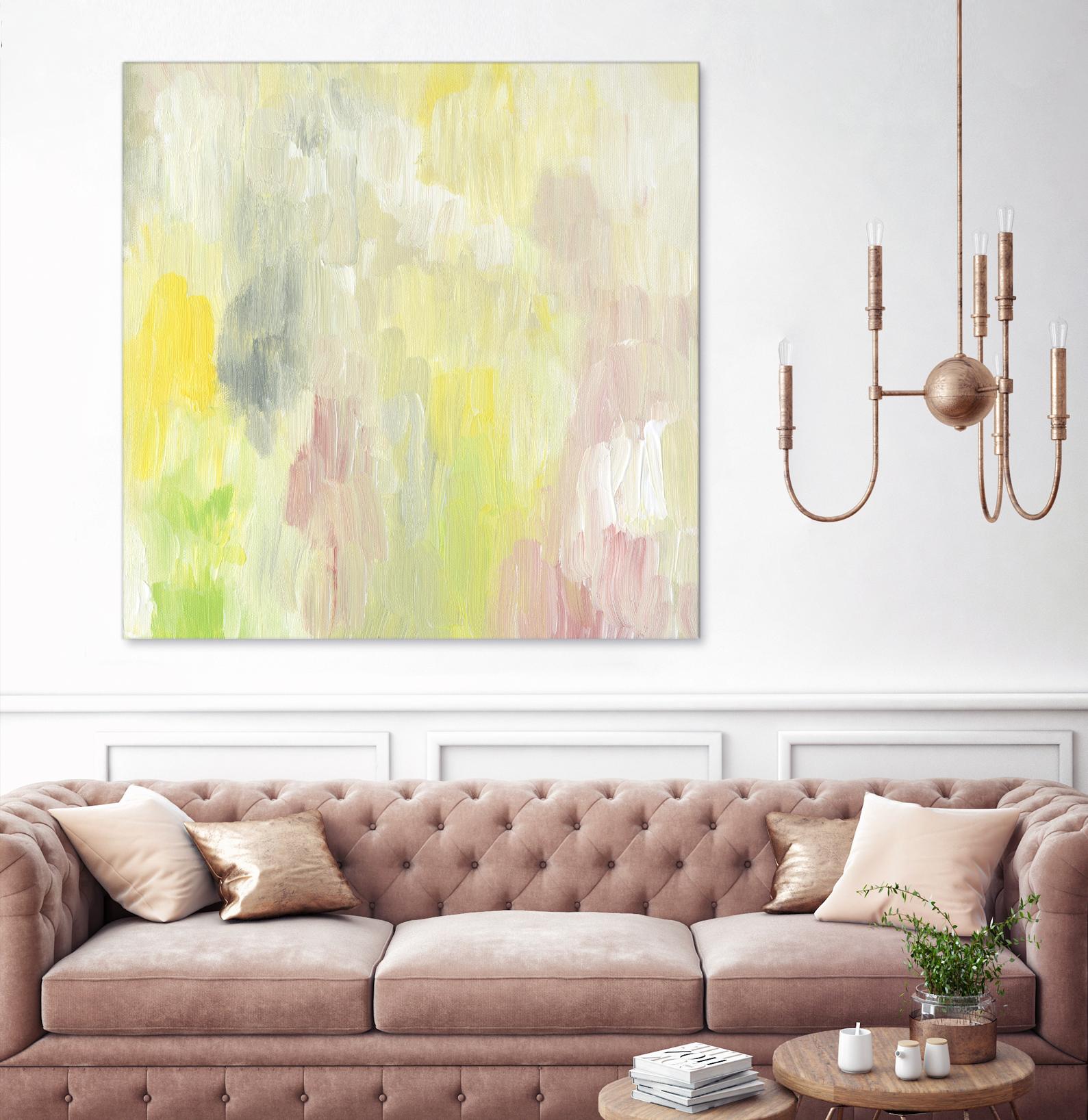 Buoyant Awakening II by Lisa Choate on GIANT ART - pink abstract