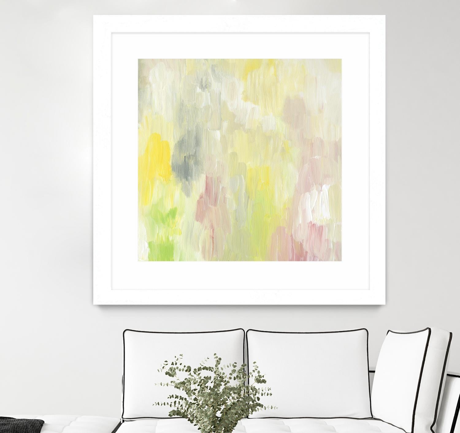 Buoyant Awakening II by Lisa Choate on GIANT ART - pink abstract