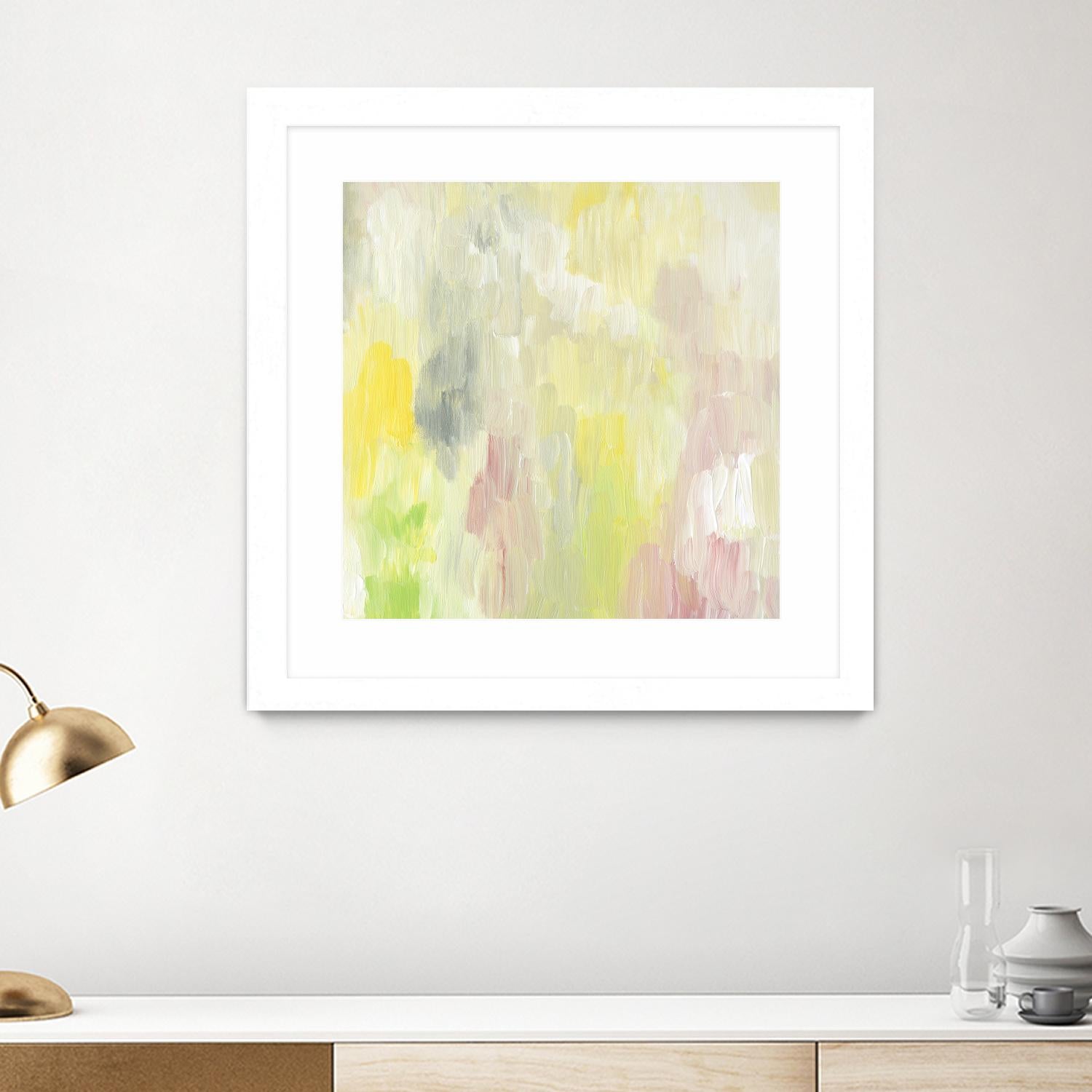 Buoyant Awakening II by Lisa Choate on GIANT ART - pink abstract