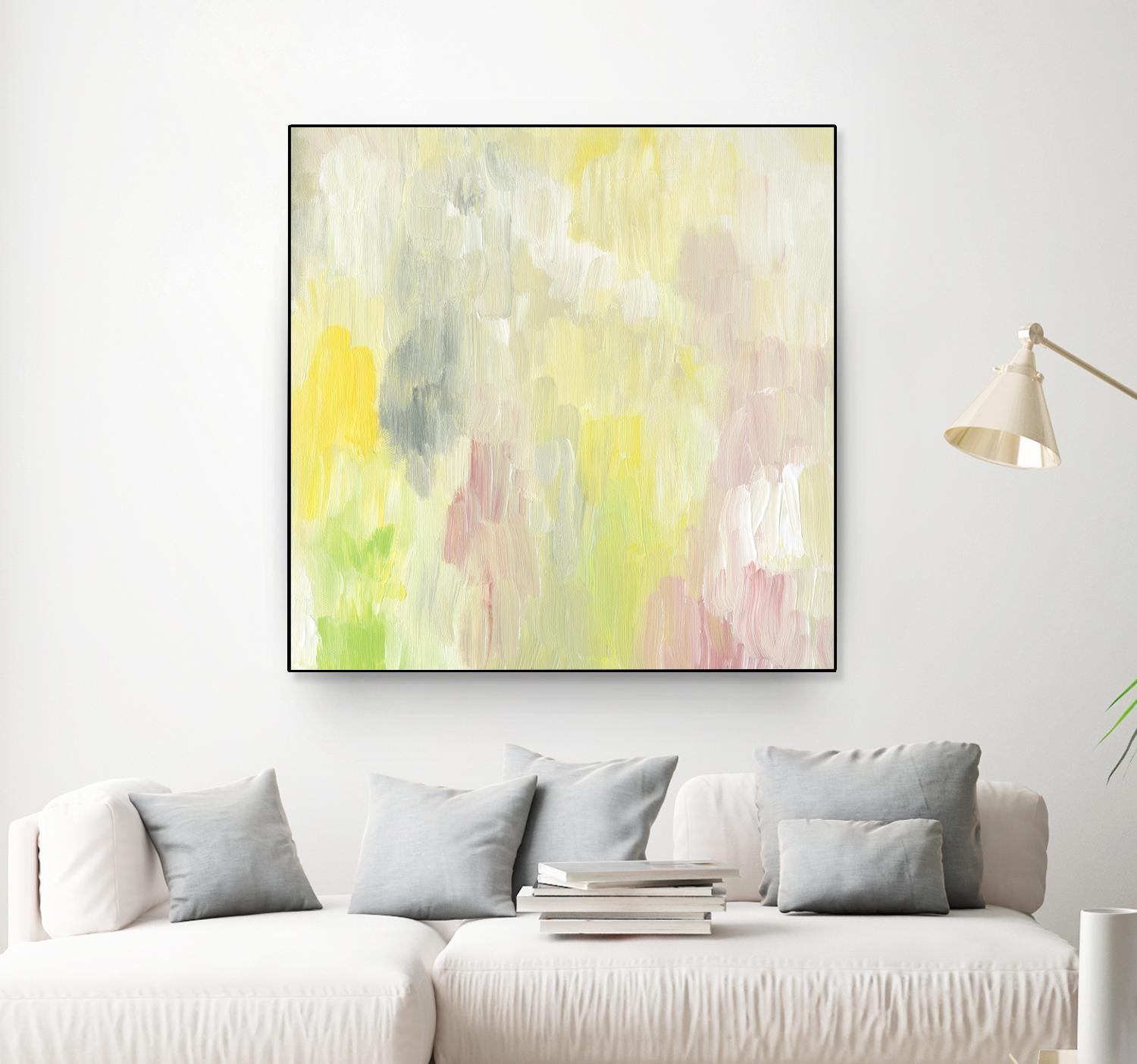 Buoyant Awakening II by Lisa Choate on GIANT ART - pink abstract