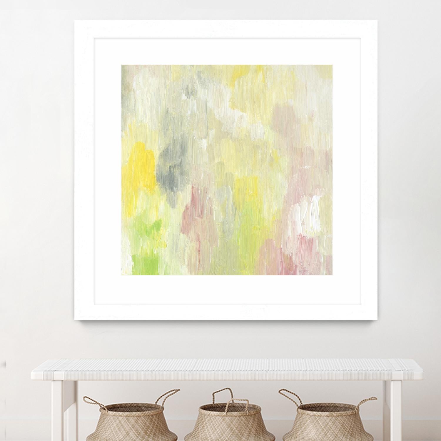 Buoyant Awakening II by Lisa Choate on GIANT ART - pink abstract