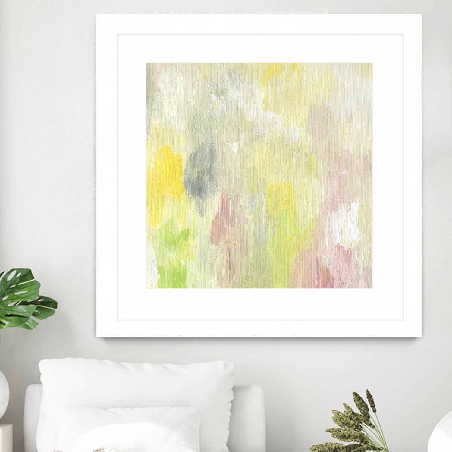 Buoyant Awakening II by Lisa Choate on GIANT ART - pink abstract