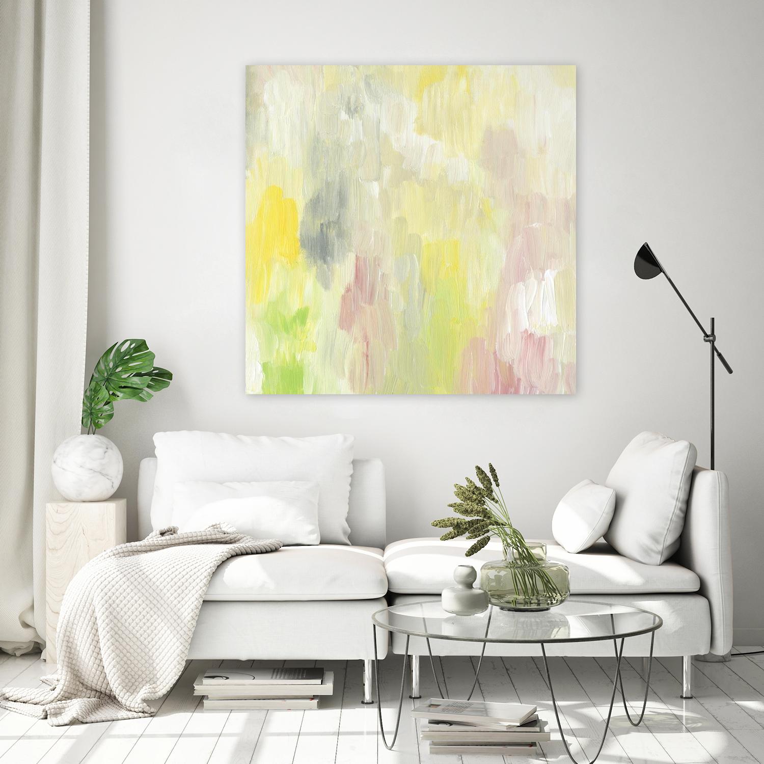 Buoyant Awakening II by Lisa Choate on GIANT ART - pink abstract