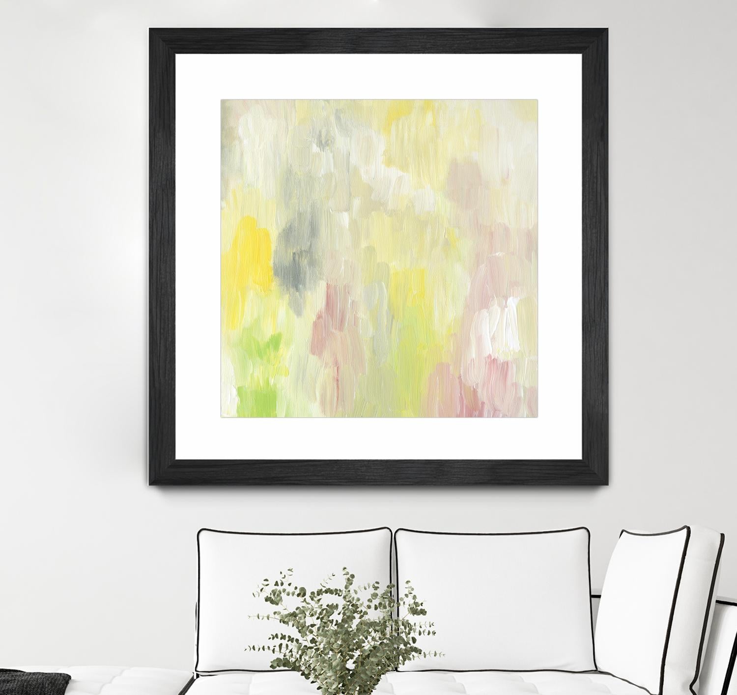 Buoyant Awakening II by Lisa Choate on GIANT ART - pink abstract