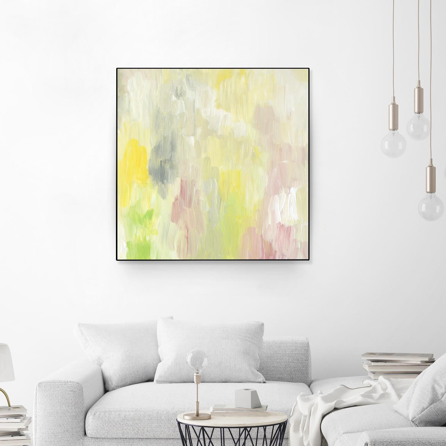Buoyant Awakening II by Lisa Choate on GIANT ART - pink abstract