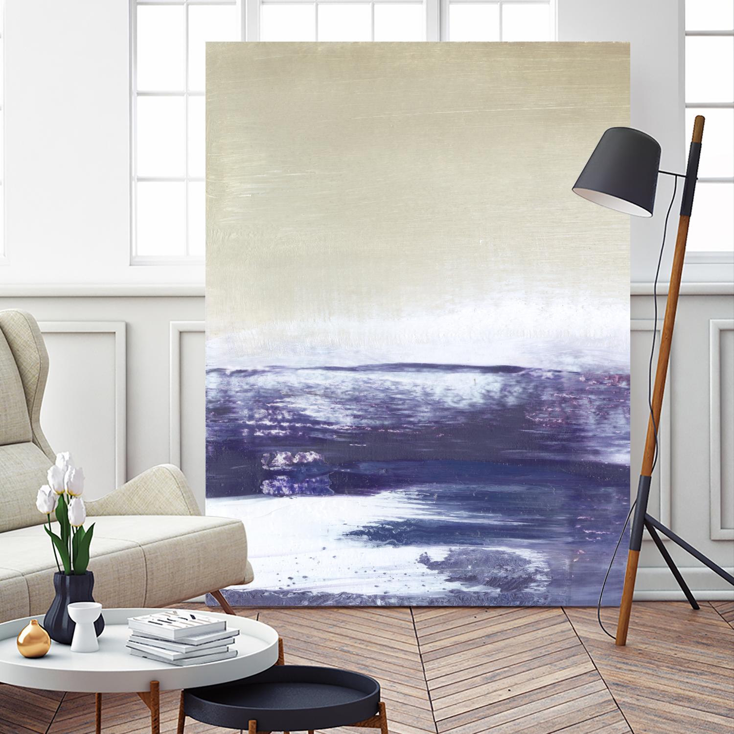 Amethyst Sea I by Sharon Gordon on GIANT ART - pink abstract