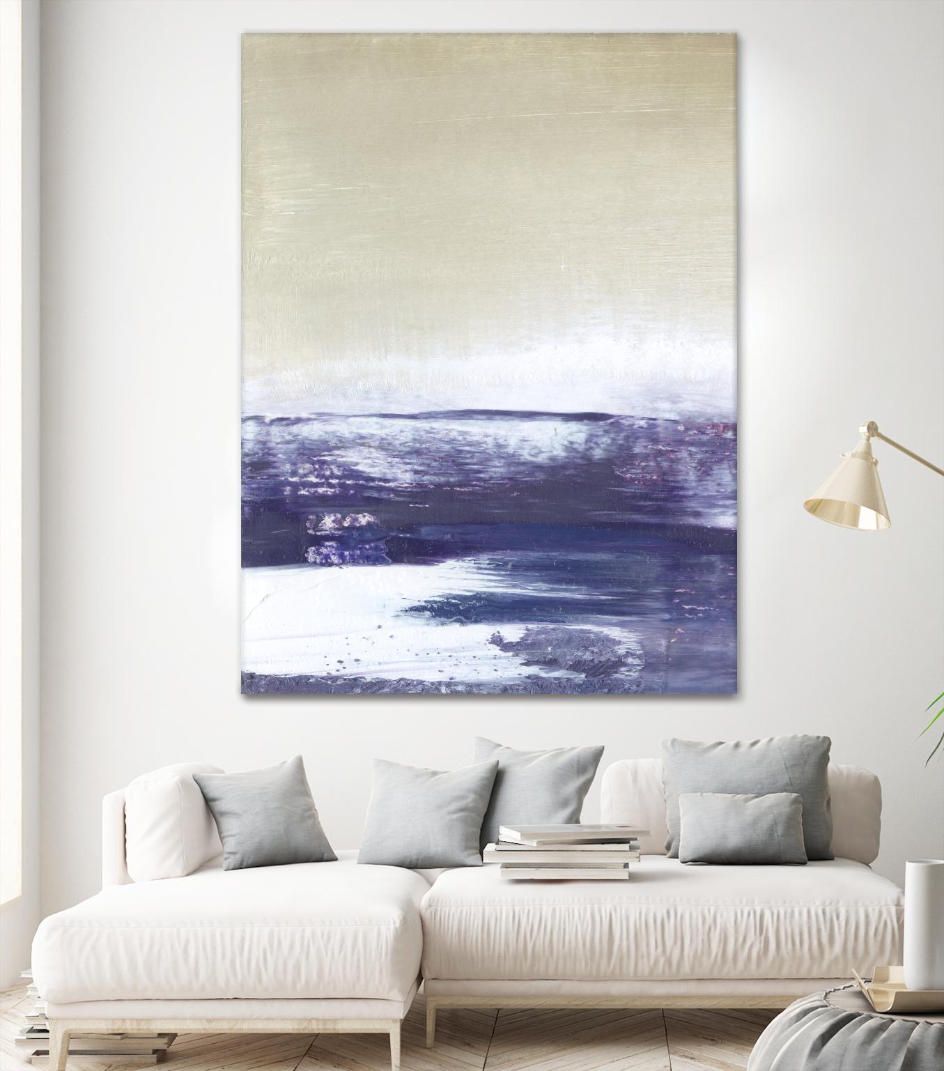 Amethyst Sea I by Sharon Gordon on GIANT ART - pink abstract
