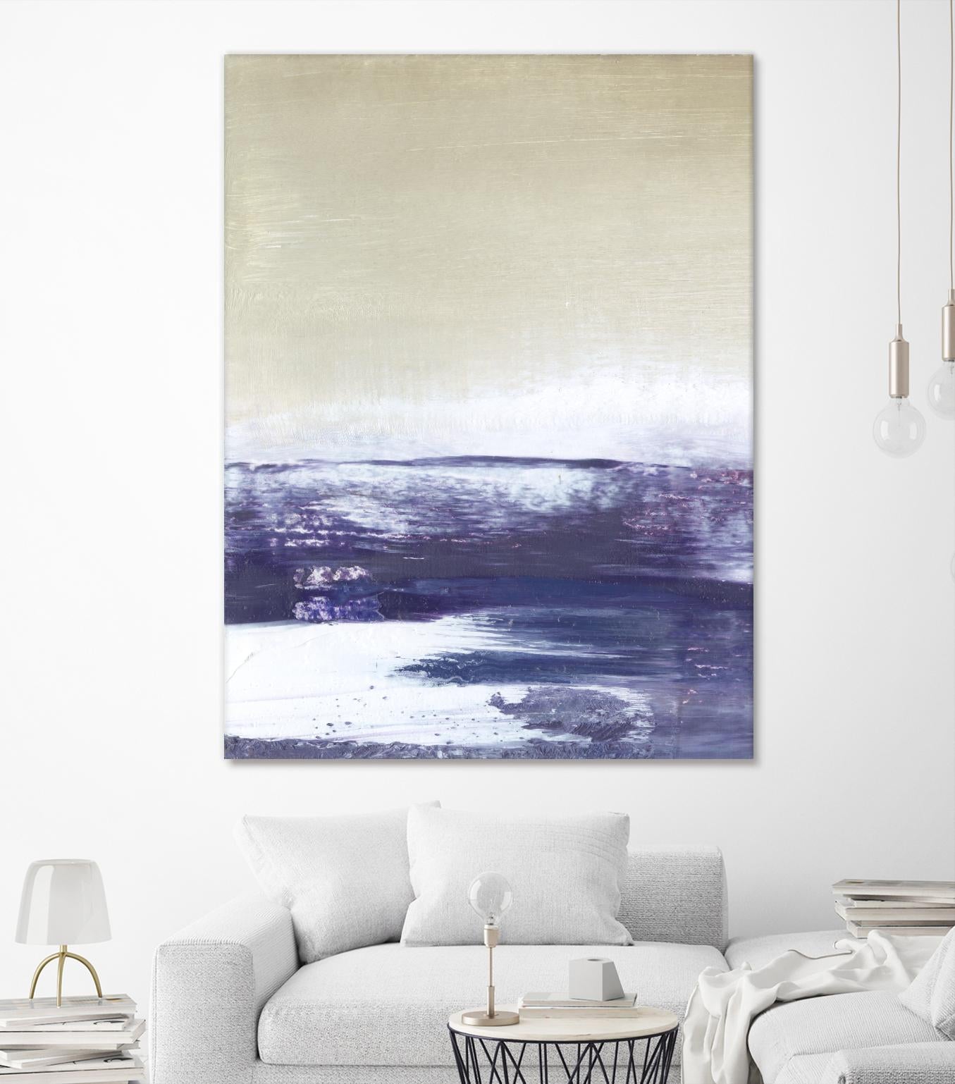 Amethyst Sea I by Sharon Gordon on GIANT ART - pink abstract