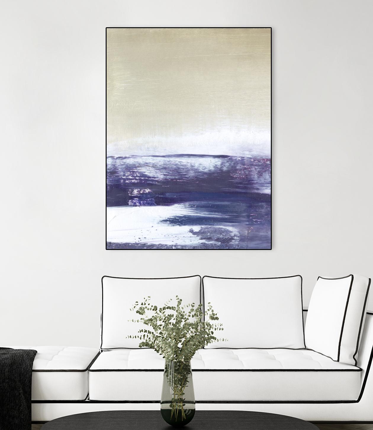 Amethyst Sea I by Sharon Gordon on GIANT ART - pink abstract