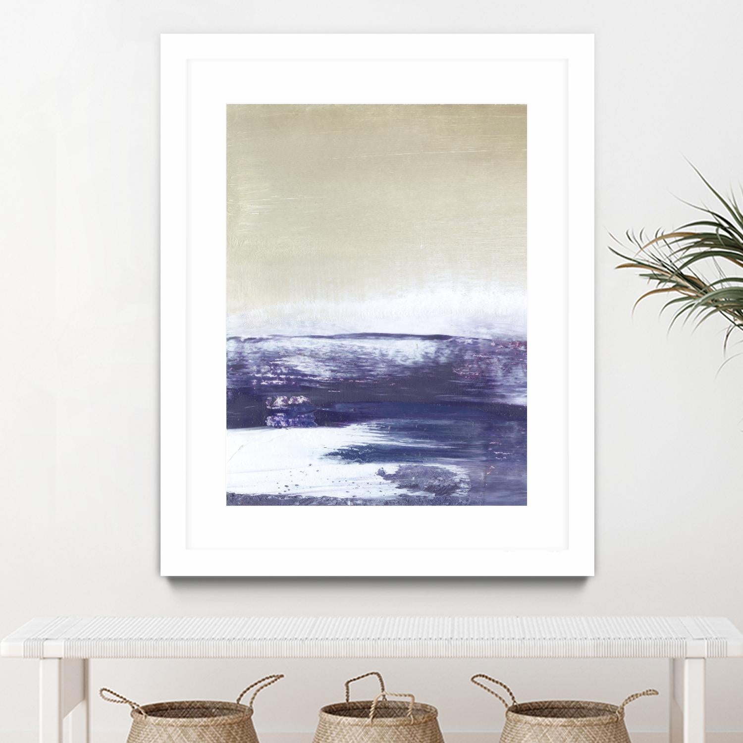 Amethyst Sea I by Sharon Gordon on GIANT ART - pink abstract