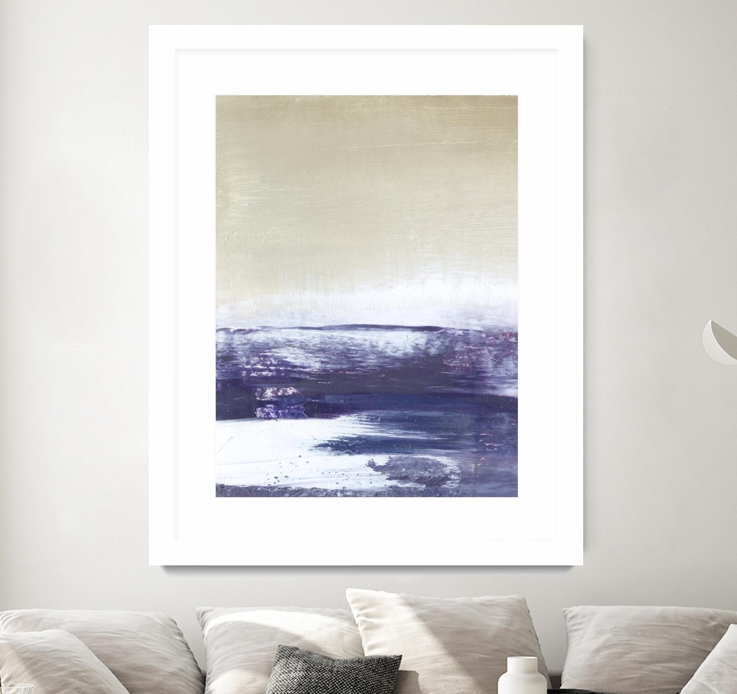 Amethyst Sea I by Sharon Gordon on GIANT ART - pink abstract