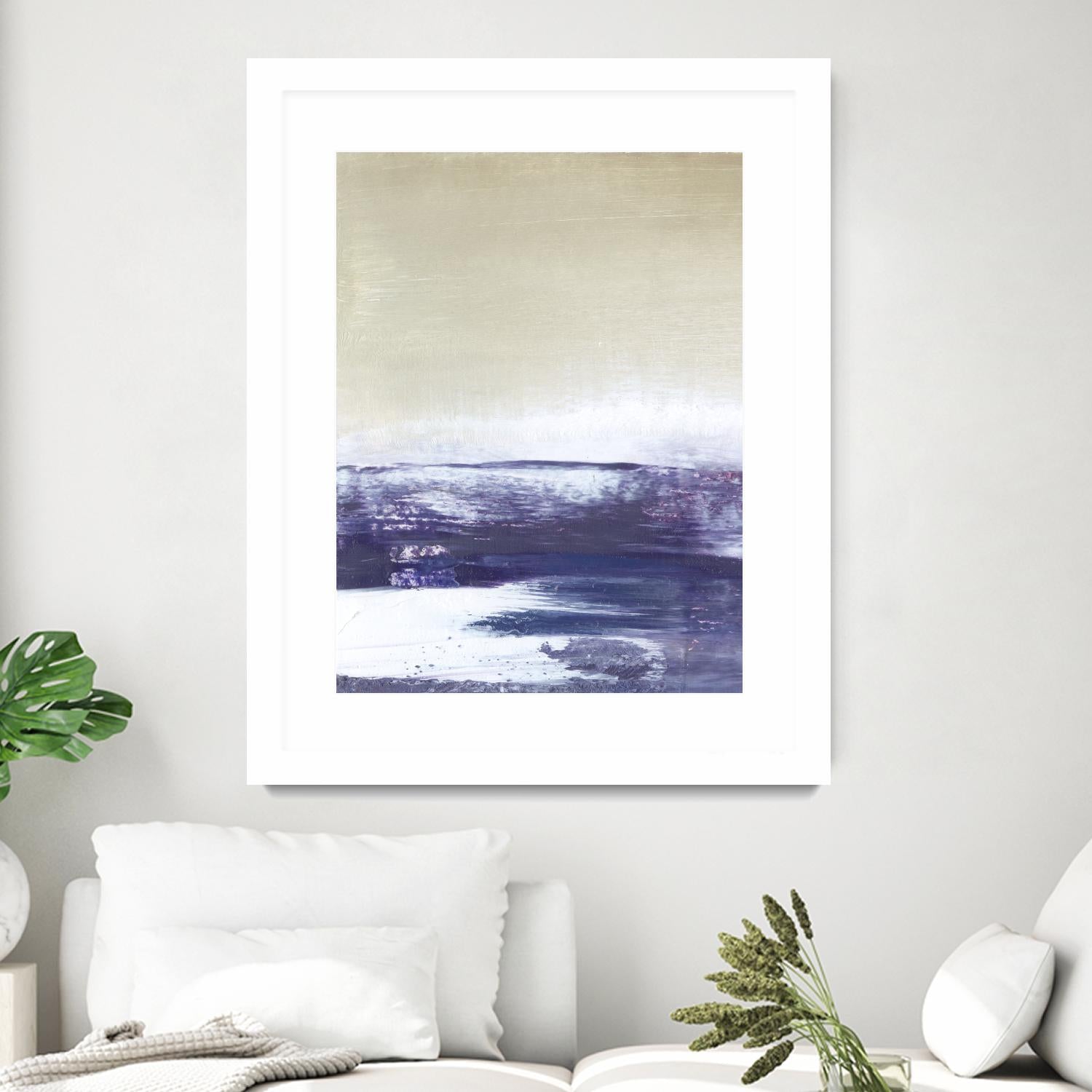 Amethyst Sea I by Sharon Gordon on GIANT ART - pink abstract