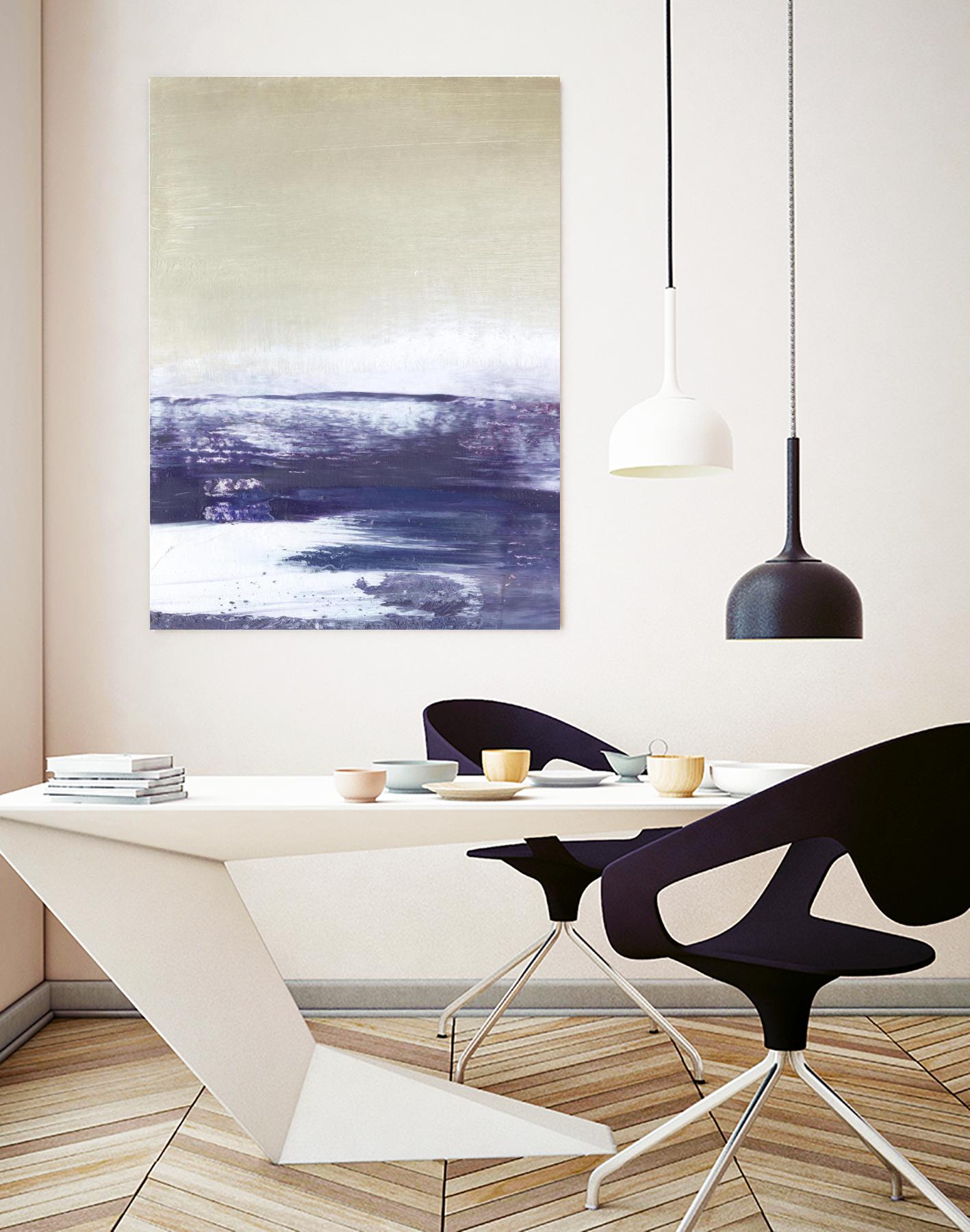 Amethyst Sea I by Sharon Gordon on GIANT ART - pink abstract